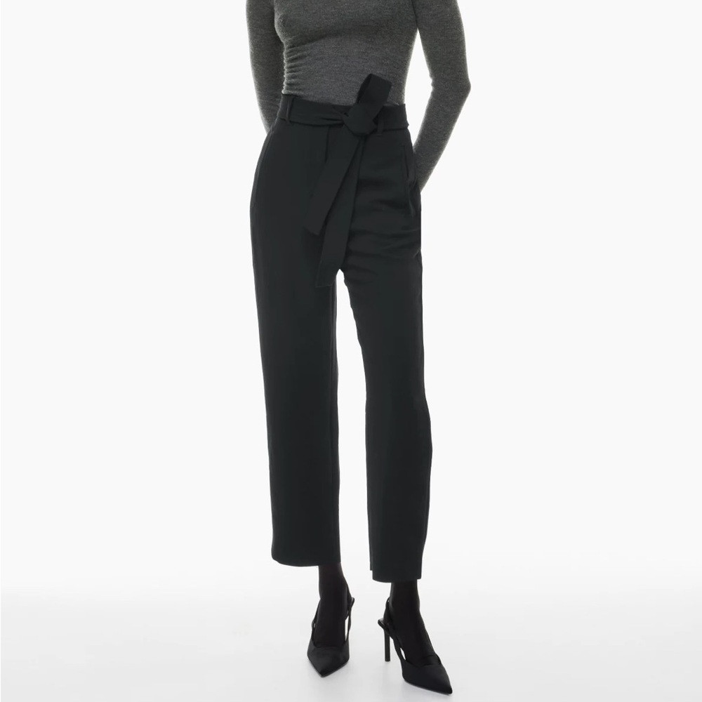 Aritzia Wilfred Front-Tie Pants